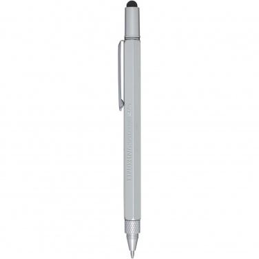Logo trade promotional merchandise photo of: Dora recycled aluminium multifunctional pen